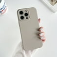 thumbnail image 1 of TECH CIRCLE Compatible with iPhone 11 Liquid Silicone TPU Rubber Back Case, [Full Covered Camera] [Soft Microfiber Lining] Full Body Shockproof Slim Thin Anti-Scratch Protective Cover,Lightgray, 1 of 11