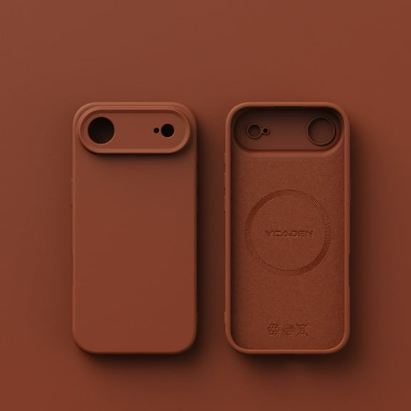 TECH CIRCLE Compatible with iPhone Air Liquid Silicone TPU Rubber Back Case, [Full Covered Camera] [Soft Microfiber Lining] Full Body Shockproof Slim Thin Anti-Scratch Protective Cover,Tan
