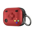 thumbnail image 1 of TECH CIRCLE Cute Headphone Case for Apple Airpods (3rd Generation) 2021 release - Games Console Cartoon Case, Durable Soft TPU Case with A Ring, Portable Protective Lightweight Cover, Red, 1 of 5