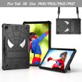 thumbnail image 1 of TECH CIRCLE Cute Spider Case for Samsung Galaxy Tab S6 Lite 10.4" Tablet 2020 (Model SM-P610 /SM-P615) - Heavy Duty Protection Protective Rugged Kids Cover Case with Stand / Shoulder Strap, Black, 1 of 5