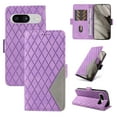 thumbnail image 1 of TECH CIRCLE Flip Wallet Case for Google Pixel 8 6.2" 2023,Premium PU Leather Full Protection Magnetic Clasp Folio Flip Kickstand ID Credit Card Slots Shock Absorption Wallet Phone Case,Purple, 1 of 10