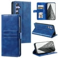 thumbnail image 1 of TECH CIRCLE Folio Case for Google Pixel 7 Pro (6.7") 2022 Phone - Protective Flip Fold Case with Wrist Strap, Built-in Stand & Card Slots Holders, Lightweight Portable Phone Cover, Blue, 1 of 8