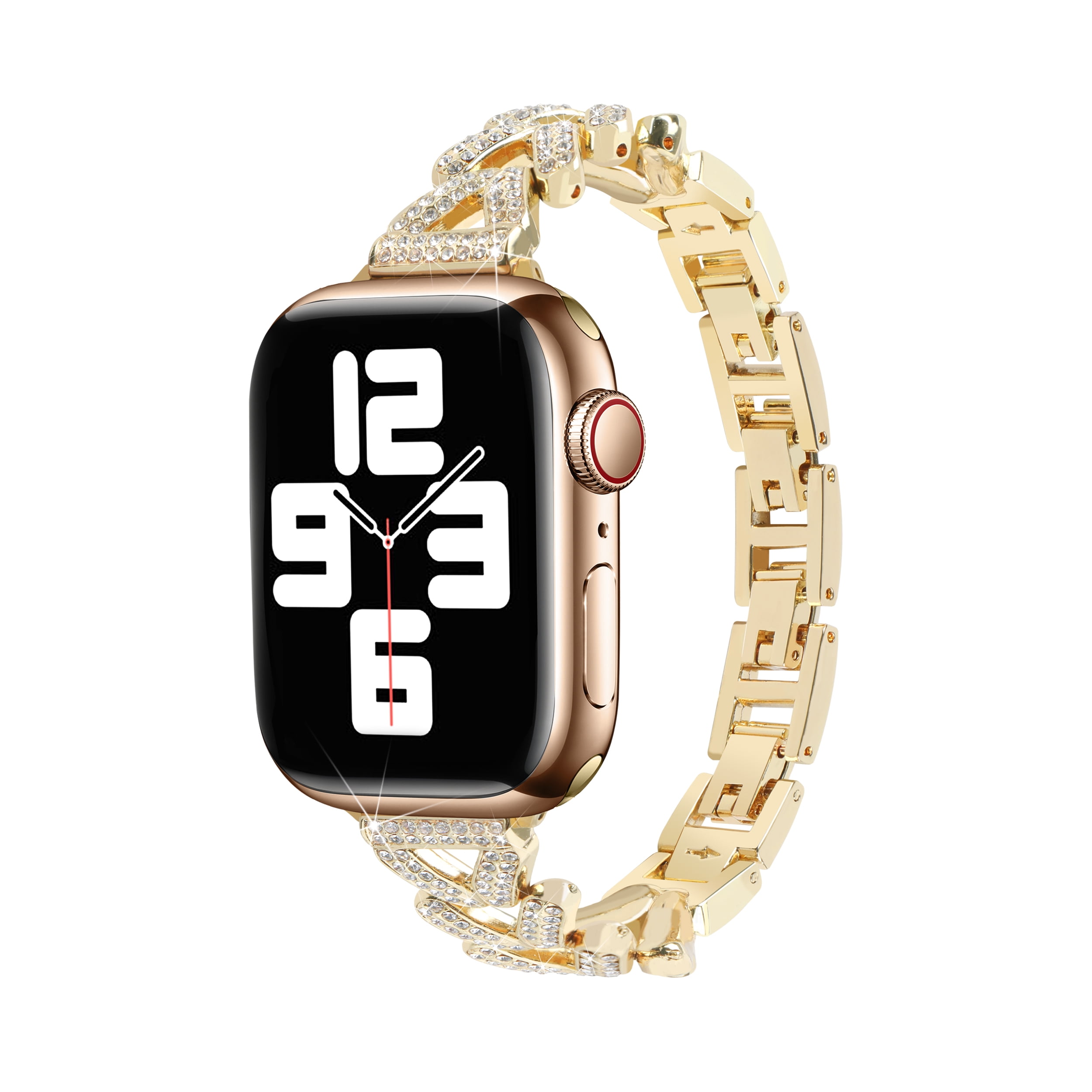 NEW Gold Sparkling Bling Diamond Apple Iwatch Band Iwatch Candy - Gold Apple Watch Band Swarovski Crystal main image 3