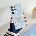 thumbnail image 1 of TECH CIRCLE For Galaxy Note 20 Case, 360 Rotating Ring Holder Kickstand Soft Slim Shockproof Protective TPU Girls Women Clear Cute Case for Samsung Galaxy Note 20 6.7" 2020,Lightblue Butterfly, 1 of 8