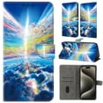 thumbnail image 1 of TECH CIRCLE For Galaxy Note 20 Case,Premium PU Leather Funny Pattern Flip Wallet Case Cover with Card Slots Kickstand Women Girls Case for Samsung Galaxy Note 20 6.7" 2020,Sky, 1 of 6