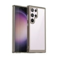 thumbnail image 1 of TECH CIRCLE For Galaxy S24 Case,[Non-Yellowing][Supports Wireless Charging] Slim Thin Shockproof Transparent Bumper Cover Full Body Protective Clear Case for Samsung Galaxy S24 6.1" 2024,Gray, 1 of 7