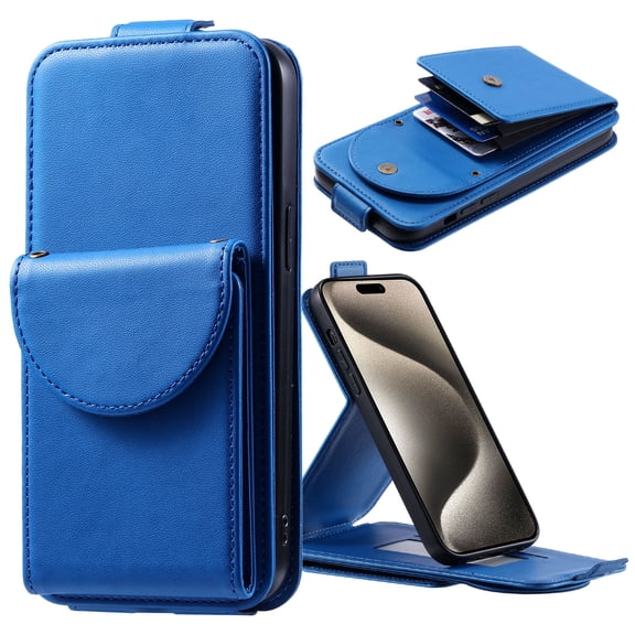 TECH CIRCLE For MOTO G Stylus 5G 2023 Wallet Case with Card Holder,PU Leather Flip Kickstand Magnetic Clasp Durable Shockproof Protective Phone Case for Motorola MOTO G Stylus 5G 2023 6.6",Blue
