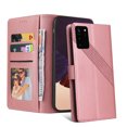thumbnail image 1 of TECH CIRCLE For Samsung Galaxy Note 20 Ultra Wallet Case,Luxury Stylish PU Leather Shockproof Magnetic Flip Holder Credit Card Slots Drop Protection Cover.For Samsung Galaxy Note 20 Ultra,Rosegold, 1 of 11