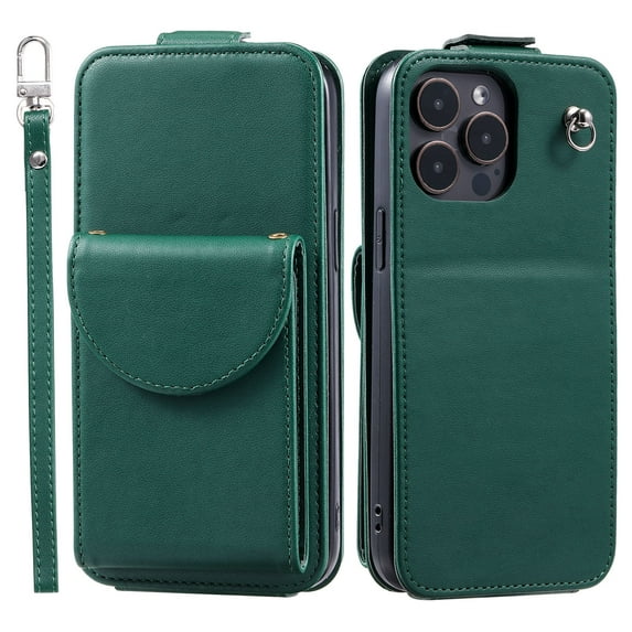 TECH CIRCLE For iPhone 11 Pro Max Wallet Case with Card Holder,PU Leather Flip Kickstand Magnetic Clasp Durable Shockproof Protective Phone Case for Apple iPhone 11 Pro Max 6.5" 2019,Green