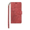 thumbnail image 1 of TECH CIRCLE For iPhone 13 Pro Case Wallet for Women Men with Card Holder,PU Leather Kickstand Magnetic Flip Strap Wristlet Magnetic Protective Girl Case for Apple iPhone 13 Pro 6.1" 2021,Red, 1 of 7
