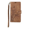 thumbnail image 1 of TECH CIRCLE For iPhone 7 / 8 / SE Case Wallet for Women Men with Card Holder,PU Leather Kickstand Magnetic Flip Strap Wristlet Magnetic Protective Girl Case for Apple iPhone 7 / 8 / SE 4.7",Brown, 1 of 7