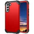 thumbnail image 1 of TECH CIRCLE for Galaxy A14 5G Case,Heavy Duty Drop Protection Full Body Rugged Shockproof Dust Proof Military Protective Tough Durable Phone Cover for Samsung Galaxy A14 5G 6.6 inch 2023,Red, 1 of 7