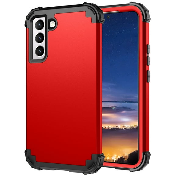 TECH CIRCLE for Galaxy A14 5G Case,Heavy Duty Drop Protection Full Body Rugged Shockproof Dust Proof Military Protective Tough Durable Phone Cover for Samsung Galaxy A14 5G 6.6 inch 2023,Red