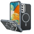 thumbnail image 1 of TECH CIRCLE for Galaxy A14 Case with Magnetic Lens Stand,Compatible with MagSafe,Slim Anti-Scratch Scratch-Resistant Shockproof Protective Magnetic Back Phone Case for Galaxy A14 6.6" 2023,Gray, 1 of 8