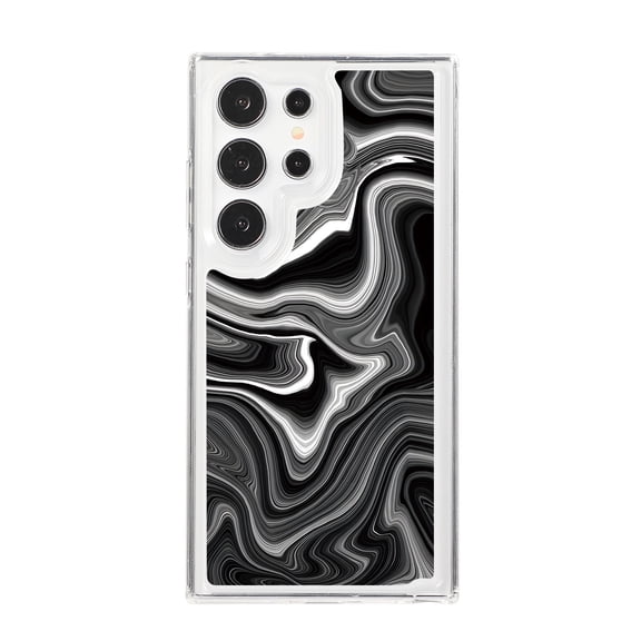 TECH CIRCLE For Galaxy A53 5G Case,Stylish Marble Design Protective Shockproof Slim Thin Soft TPU Military Drop Protection Girls Women Men Case for Samsung Galaxy A53 5G 6.5" 2022,Black White