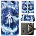 thumbnail image 1 of TECH CIRCLE For Galaxy A54 5G Case,Premium PU Leather Funny Pattern Flip Wallet Case Cover with Card Slots Kickstand Women Girls Case for Samsung Galaxy A54 5G 6.4" 2023,Fairy, 1 of 6