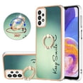 thumbnail image 1 of TECH CIRCLE For Galaxy A54 5G Case with Stand,360 Rotatable Shiny Ring Holder Kickstand Soft TPU Girls Women Case Shockproof Protective Phone Case for Samsung Galaxy A54 5G 6.4" 2023,Smile, 1 of 6