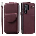 thumbnail image 1 of TECH CIRCLE For Galaxy S20 Ultra Wallet Case with Card Holder,PU Leather Flip Kickstand Magnetic Clasp Durable Shockproof Protective Phone Case for Samsung Galaxy S20 Ultra 6.9" 2020,Winered, 1 of 6