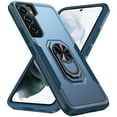 thumbnail image 1 of TECH CIRCLE Galaxy S23 5G Case, 360 degree Rotate Ring Stand Rugged Lightweight Slim Impact-Resistant Full Body Shockproof Protective Bumper Case For Samsung Galaxy S23 5G 6.1 Inch 2023,Blue, 1 of 8