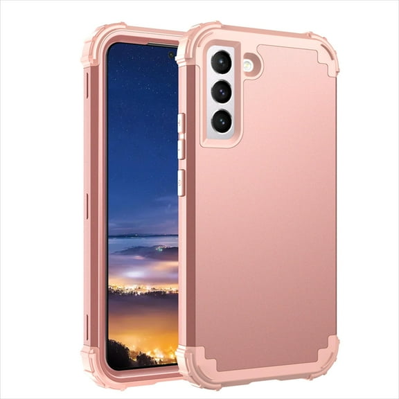 TECH CIRCLE for Galaxy S23 5G Case,Heavy Duty Drop Protection Full Body Rugged Shockproof Dust Proof Military Protective Tough Durable Phone Cover for Samsung Galaxy S23 6.1 inch 2023,Rosegold