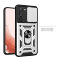 thumbnail image 1 of TECH CIRCLE Galaxy S23 Plus Case, Heavy Duty Rugged Shockproof Protection Cover with 360 Rotating Magnetic Kickstand Car Mount Slide Camera Protective Cover for Samsung Galaxy S23 Plus 6.6",Silver, 1 of 8