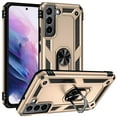 thumbnail image 1 of TECH CIRCLE Galaxy S23 Plus Case,Heavy Duty Shockproof Full Body Protective Phone Cover Built in Rotatable Magnetic Ring Holder Car Mount Holder Kickstand Case For Samsung Galaxy S23 Plus,Gold, 1 of 7
