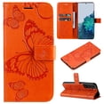 thumbnail image 1 of TECH CIRCLE Galaxy S23 Plus Wallet Case,Butterfly Embossed PU Leather Flip case Cover Stand Feature with Wrist Strap and Card Holder Protective Phone Case for Samsung Galaxy S23 Plus 6.6", Orange, 1 of 11