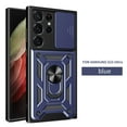 thumbnail image 1 of TECH CIRCLE Galaxy S23 Ultra Case, Heavy Duty Rugged Shockproof Protection Cover with 360 Rotating Magnetic Kickstand Car Mount Slide Camera Protective Cover for Samsung Galaxy S23 Ultra 6.8",Blue, 1 of 10