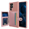 thumbnail image 1 of TECH CIRCLE Galaxy S23 Ultra Wallet Case, Shockproof Rubber Card Holder Wallet PU Leather Back Phone Case Kickstand Protective Scratch Hybrid Bumper Shell for Samsung Galaxy S23 Ultra 6.8" 2023, Pink, 1 of 7