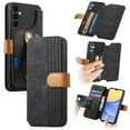 thumbnail image 1 of TECH CIRCLE for Galaxy S24 FE Case 6.7" 2024 Release, Classic Flip Wallet Case with RFID Blocking Card Slots & Cash Pocket & Hand Strap, PU Leather Protective Lightweight Fold Case with Stand, Black, 1 of 7