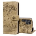 thumbnail image 1 of TECH CIRCLE Galaxy S24 Ultra Wallet Case,PU Leather Embossed Flower Folding Folio Case Cards Holder Anti-Scratch Shockproof Protective Cover For Samsung Galaxy S24 Ultra 6.8" 2024,Brown, 1 of 5