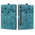thumbnail image 1 of TECH CIRCLE Galaxy Tab S8 Ultra Case 14.6 Inch 2022 Model X900 X906, Slim Case Folio PU Leather Protective Multiple Viewing Angles Stand Auto Wake/Sleep Cover for 14.6" Galaxy Tab S8 Ultra,Green, 1 of 7