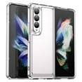 thumbnail image 1 of TECH CIRCLE For Galaxy Z Fold 3 Case,[Non-Yellowing][Supports Wireless Charging] Slim Thin Shockproof Transparent Bumper Cover Full Body Protective Clear Case for Samsung Galaxy Z Fold 3 5G 7.6",Clear, 1 of 7