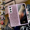 thumbnail image 1 of TECH CIRCLE Glitter Case for Samsung Galaxy Z Fold 5, Bling Glossy Shiny Lightweight Case Skin-Friendly Full Body Shockproof Protection Phone Cover for Samsung Galaxy Z Fold 5  7.6" 2023,Purple, 1 of 6