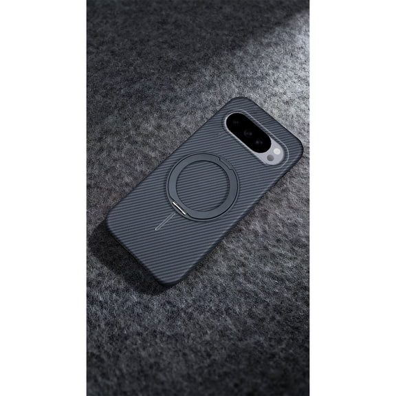 TECH CIRCLE For Google Pixel 10 Pro XL Ultra Slim Case with Rotating Kickstand, Compatible with MagSafe, Anti-Scratch, Shock-Absorbent, Support Wireless Charging, Lightweight, Protective, Black