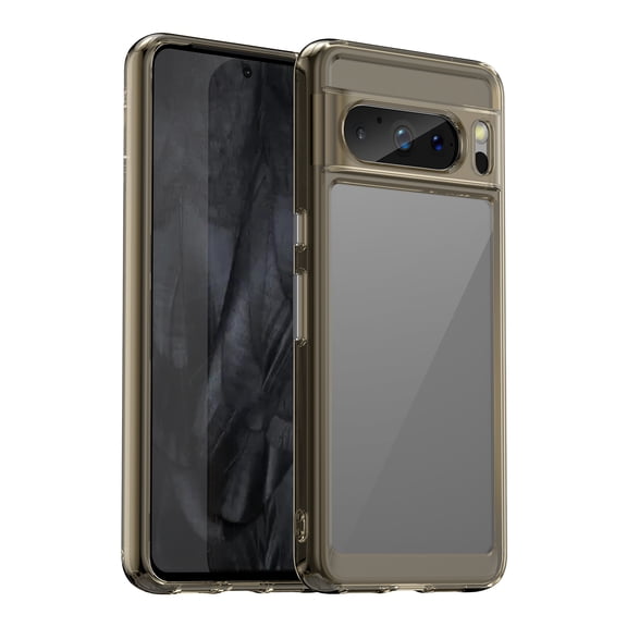 TECH CIRCLE For Google Pixel 6a Case,[Non-Yellowing][Supports Wireless Charging] Slim Thin Shockproof Transparent Bumper Cover Full Body Protective Clear Case for Google Pixel 6A 5G 6.1" 2022,Gray