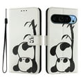 thumbnail image 1 of TECH CIRCLE for Google Pixel 7 Case 6.3-Inch (2022 Release), Cute Cartoon Flip Wallet Case with Lanyard, Built-in Card Slots & Stand Function, Portable Lightweight Slim Folio Cover, Panda, 1 of 2