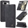 thumbnail image 1 of TECH CIRCLE for Google Pixel 8 2023 Phone Cover,Retro Classic Fashion Shockproof Full Protective Case Magnetic Closure Folding Card Slots Stand Wallet Shell for Google Pixel 8 6.2" 2023, Black, 1 of 10