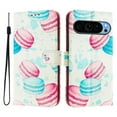 thumbnail image 1 of TECH CIRCLE for Google Pixel 8 Case 6.2-Inch (2023 Release), Cute Cartoon Flip Wallet Case with Lanyard, Built-in Card Slots & Stand Function, Portable Lightweight Slim Folio Cover, Donuts, 1 of 2