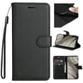 thumbnail image 1 of TECH CIRCLE for Google Pixel 8 Case, with RFID Blocking [2 Card Slots] PU Leather Cover with Detachable Hand Strap Flip Kickstand Magnetic Wallet Cover for Google Pixel 8 6.2" 2023, Black, 1 of 9
