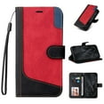 thumbnail image 1 of TECH CIRCLE for Google Pixel 8 Pro 6.7" Wallet Case Cover, Retro PU Leather Slim Fit Folio Flip Hand Strap Shock Resistant Protective Wallet Case Cover for Google Pixel 8 Pro 2023 - Black, 1 of 9
