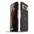 thumbnail image 1 of TECH CIRCLE for Google Pixel 8 Pro Case, Aluminum Frame and Camera Lens Protector Metal Bumper Slim Hard Straight Edge Drop Protection Anti-scratch Shock Absorbing Cotton for Google Pixel 8 Pro, Red, 1 of 8