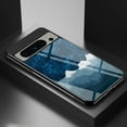 thumbnail image 1 of TECH CIRCLE for Google Pixel 8 Pro Case, Glass Back Cover Galaxy Series Sleek Anti-Scratch Shockproof Bumper Slim Fit Shell Cover for Google Pixel 8 Pro 6.7" - Starry, 1 of 8