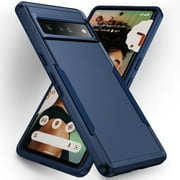 TECH CIRCLE for Google Pixel 8 Pro Case, Slim Hybrid 2-In-1 Hard PC Soft TPU Dual Layer Heavy Duty Rugged Shockproof Protective Lightweight Case for Google Pixel 8 ProBlue