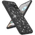 thumbnail image 1 of TECH CIRCLE for Google Pixel 8 Pro Phone Case, Glitter Sparkle Bling Shiny Diamond Slim Soft TPU Silicone Anti-Slip Protective Case Cover for Women Girls for Google Pixel 8 Pro 5G 6.7" 2023, Black, 1 of 7