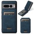 thumbnail image 1 of TECH CIRCLE for Google Pixel 8 Pro Wallet Case ,Detachable Retro PU Leather Card Holder Kickstand Slim Case Shockproof Lightweight Case Cover Support Magnetic Car Mount for Google Pixel 8 Pro,Blue, 1 of 10