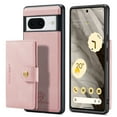 thumbnail image 1 of TECH CIRCLE for Google Pixel 8 Wallet Case, 2-IN-1 Detachable PU Leather Card Slots Stand Anti-Scratch Drop Protection Shockproof Cover Support Wireless Charging,for Google Pixel 8 2023 - Pink, 1 of 8