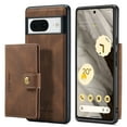 thumbnail image 1 of TECH CIRCLE for Google Pixel 8 Wallet Case, 2-IN-1 Detachable PU Leather Card Slots Stand Anti-Scratch Drop Protection Shockproof Cover Support Wireless Charging,for Google Pixel 8 2023 - Brown, 1 of 8