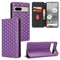 thumbnail image 1 of TECH CIRCLE for Google Pixel 8 Wallet Case, Glossy Classic Fashion Shockproof Protective Cover Wear-resistant PU Leather Skin Shockproof Anti-scratch Drop-resistant Case for Google Pixel 8,Purple, 1 of 8