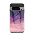 thumbnail image 1 of TECH CIRCLE for Google Pixel 9 Pro XL Case, Glass Back Cover Galaxy Series Sleek Anti-Scratch Shockproof Bumper Slim Fit Shell Cover for Google Pixel 9 Pro XL 6.8" 2024,Purple, 1 of 8